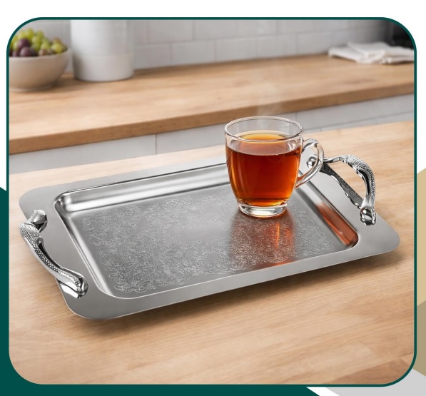 سینی استیل دسته زاماک منتیا مدل-1511