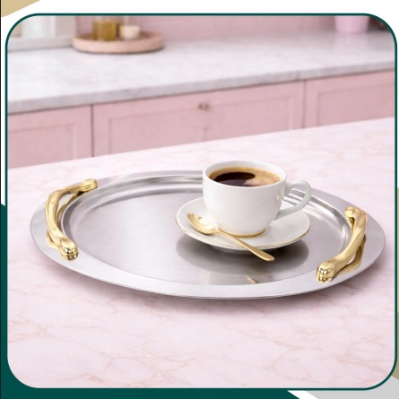 سینی استیل دسته زاماک منتیا مدل-1532