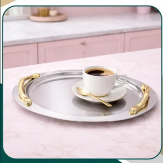 سینی استیل دسته زاماک منتیا مدل-1532